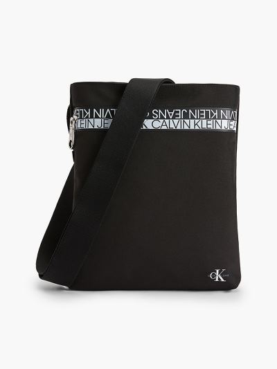 Calvin Klein Táskák & Kiegészítők HU866775 | Calvin Klein Recycled Polyester Flat Férfi Crossbody Tá
